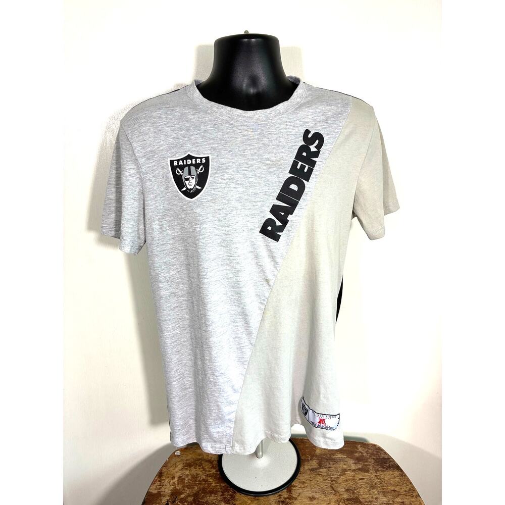 Las Vegas Raiders NFL Colorblock Graphic T-Shirt Medium